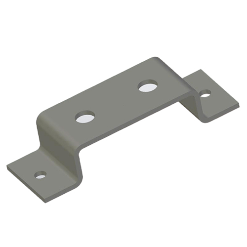 Опора неподвижная база 3, М20, толщ. 6,0 мм, гальван. цинк Ostec