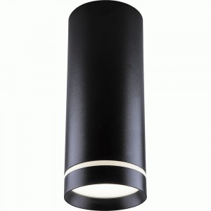 Светодиодный светильник Feron AL534 накладной 15W 4000K черный 80*200