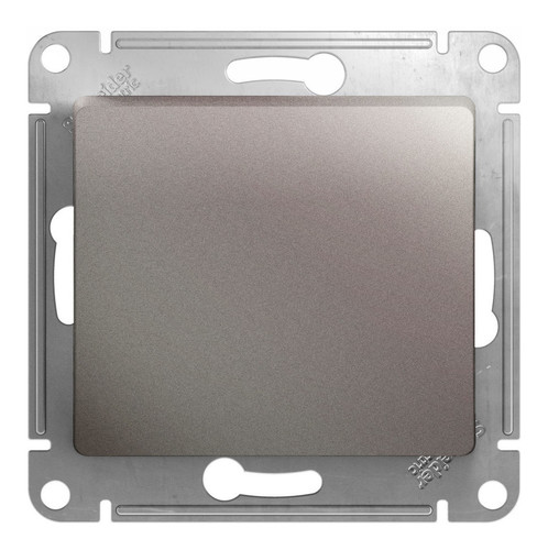GLOSSA  Переключатель СУ 1 кл. 10А платина IP20 Schneider Electric