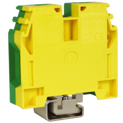 TEC.70/D, зажим для заземления желт.зелен 70 кв.мм DKC