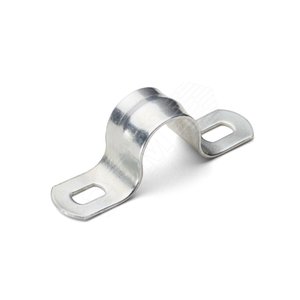 Скоба металлическая двухлапковая СМД d21-22 мм (100 шт/уп) Промрукав