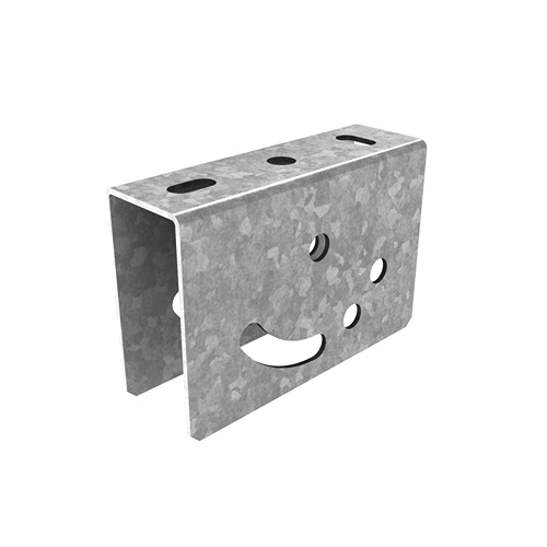 Поворотно-потолочный держатель для СТРАТ профиля, толщ. 2,5 мм, гор. цинк Ostec