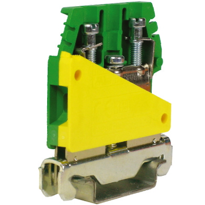 TE.4/6/O, зажим для заземления желт.зелен 6 кв.мм DKC