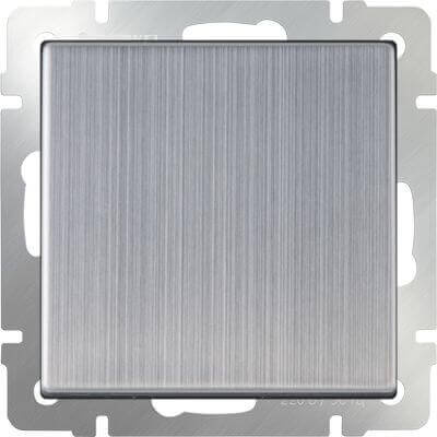 Встраиваемые механизмы Выключатель СУ 1-кл. 10А глянцевый никель IP20 Werkel