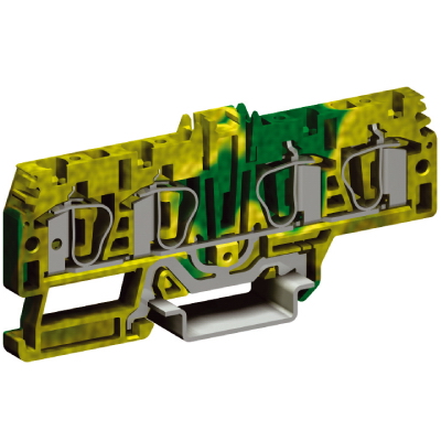 HTE.4/2+2(Ex), зажим для заземления, 2 ввод/2 вывода,4 кв.мм желто-зеленый DKC