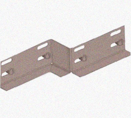 Соединитель-переходник ПУгЛ100х65 У3 (левый), окрашенный, S1,5