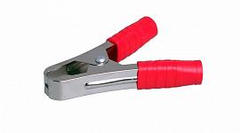 Зажим крокодил 100А 105мм красный REXANT