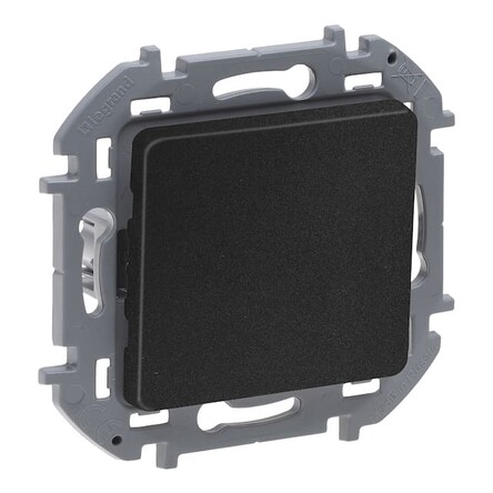 INSPIRIA Механизм выключателя СУ 1 кл 10А антрацит IP20 Legrand