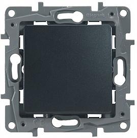 Etika Механизм выключателя 1-кл . 10А антрацит IP20 Legrand