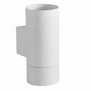 Светильник уличный садовый/фасадный 2xMR16, GU10, круглый белый, IP20 General 