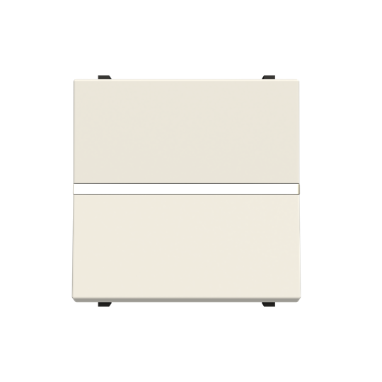 Zenit Механизм выключателя СУ 1-кл. 2мод.с клавишей 16А альпийский белый IP20 N2201 BL ABB