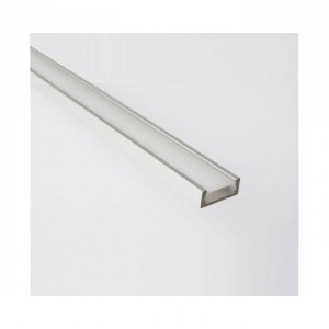 Профиль накл.+рассеив.+аксес. 2000х14x7мм алюм/поликарб General