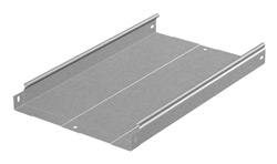 Металлический лоток неперфорированный 300х50х3000, толщ. 1,0 мм, Сендзимир цинк Ostec