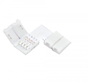 Коннектор угловой для светодиодной ленты RGB General