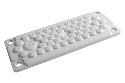 Кабельный ввод, пластик V0 UL94, IP65, +130 - 40, 50 отверстий DKC