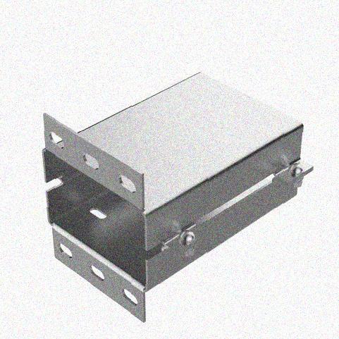 Лоток присоединительный ЛПС 400х150 УТ1,5 горячее цинкование, S2,0