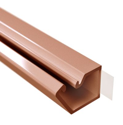 TMR 10х10 Миниканал самоклеющийся, коричневый DKC