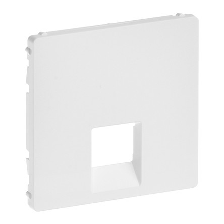 Valena LIFE Лицевая панель розетки СУ 1 мест.TV/компьютерная . белый IP20 Legrand