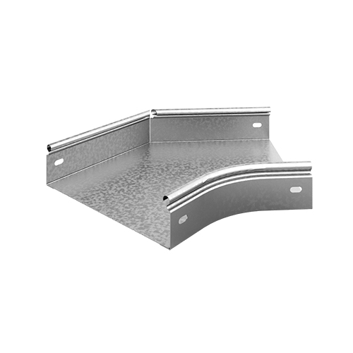Угол плоский плавный универсальный 45 град. к лотку 400х100, толщ. 1,5 мм, гор. цинк Ostec