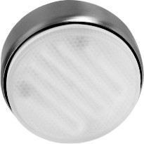 Светильник накладной GX53 FT8073 сатин-хром 25x82 Ecola