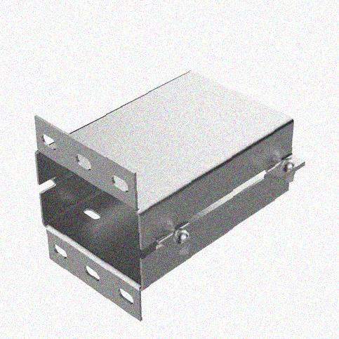 Лоток присоединительный ЛПС 100х80 УТ1,5, нержавеющая сталь, S2,0