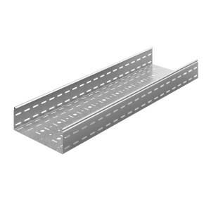 Универсальный лоток перфорированный 150х100х3000, толщ. 1,0 мм, гор. цинк Ostec