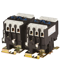 Пускатель электромагнитный ПМЛ-3560М УХЛ4 Б, 42В/50Гц, 2р+2з, 40А, реверсивный, без реле, IP20 Электротехник