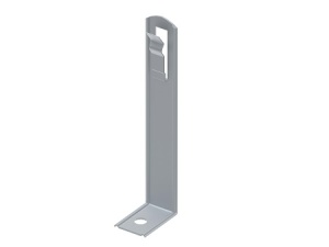 Держатель универсальный с зажимом на кровлю, гор. цинк Ostec Держатель универсальный с зажимом на кровлю, гор. цинк Ostec