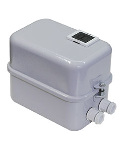 Пускатель электромагнитный ПМ12-010240 У3 В, 380В/50Гц, 1з, 10А, нереверсивный, с реле РТТ5-10-1 7,0-10,0А, в корпусе IP40, с кнопкой R Электротехник