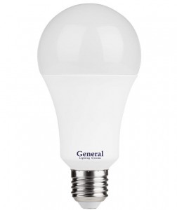 Лампа светодиодная ЛОН A60 E27 17W 6500K General Лампа светодиодная ЛОН A60 E27 17W 6500K General