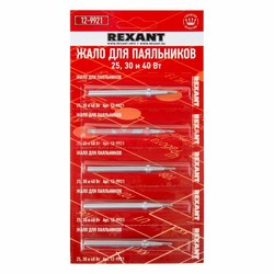 Жало для паяльников 25, 30 и 40 Вт Rexant