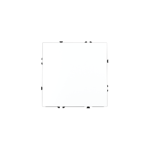 Проходной переключатель встраиваемый Voltum S70 одноклавишный 10А, (белый матовый)