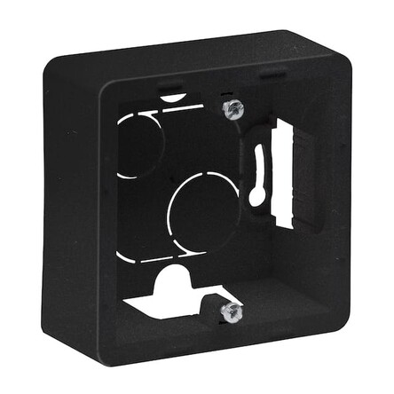 INSPIRIA Коробка на 1 пост для накладного монтажа антрацит Legrand