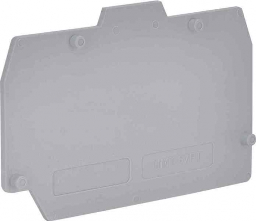 HMT.6/PTGR, торцевой изолятор серый для НММ.6 DKC