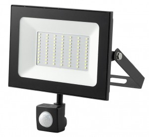 Прожектор св/д с ИК датчиком движ., регулятор 70W(5150lm) IP65 General