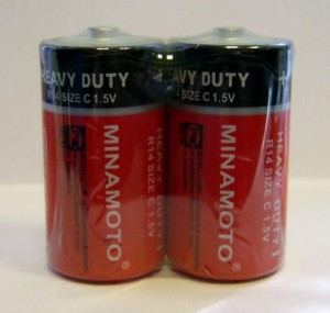 Элемент питания R14/343 2S Minamoto