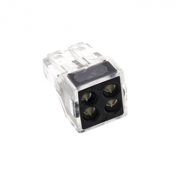 Строительно-монтажная клемма СМК 773-104 4 отверстия 1,0-2,5мм2 (100шт) PROxima EKF