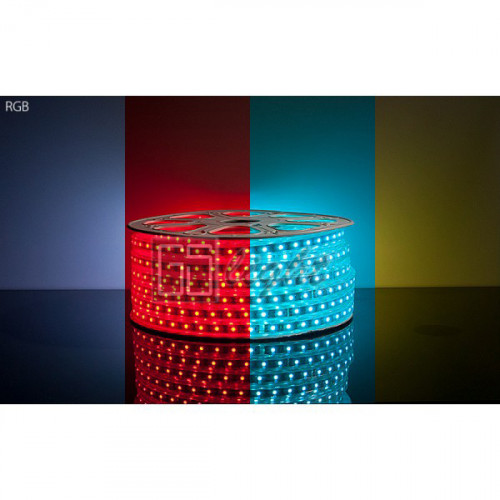 Лента св/д 50*50 60LED RGB IP67 220V Лента св/д 50*50 60LED RGB IP67 220V