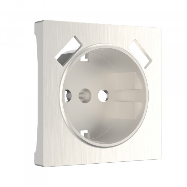 Встраиваемые механизмы Накладка для USB розетки СУ 1 пост . перламутр рифленый IP20 Werkel