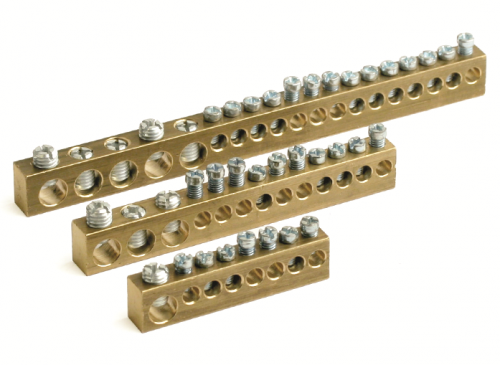 Шина латунная 5х6мм, 2х7,5мм DKC