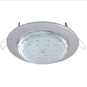 Св-к GX53 H4 "2 Круга" Хром 43x115 Ecola