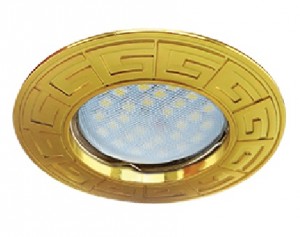 Светильник MR16 DL110А Антик золото Ecola