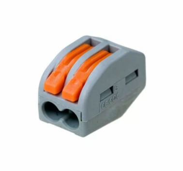 Клемма (2х0,08-2,5мм2 с рычажком) (50шт) Wago