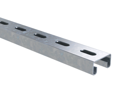 С-образный профиль 41х21, L400, толщ.2,5 мм, горячеоцинкованный DKC