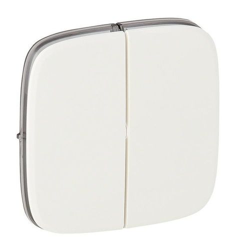 СНЯТ Valena Allure Лицевая панель выключателя СУ 2-кл . белый IP20 Legrand
