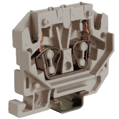 HPP.2GR(Ex), мини зажим, проходной 2,5 кв.мм серый DKC