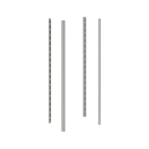 Стойки вертикальные, В=1000мм, без дополнительных креплений, 4шт RAL7035 DKC