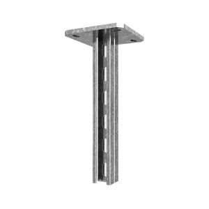 Подвес потолочный СТРАТ двойной 41х21х1000, толщ. 2,5 мм, гор. цинк Ostec