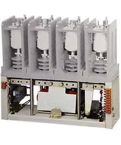 Контактор вакуумный КВТ-10-4/400-4 У3, четырёхполюсный, 400А, 380В, 3з+3р, нереверсивный, без реле Электротехник