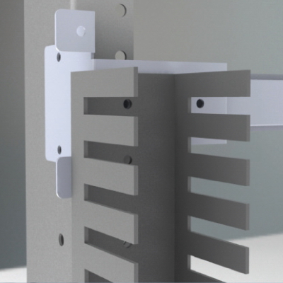 Комплект держателей перфокороба, задних, 1 упаковка - 4 шт DKC